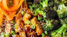 Sesame Tofu Quinoa Bowl