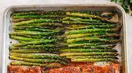 Sheet Pan Maple Dijon Glazed Salmon