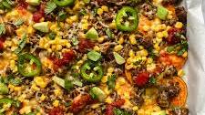Sheet Pan Sweet Potato Nachos
