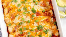 Shredded Beef Enchiladas