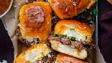 Shredded Beef Sliders