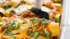 Shredded Chicken Enchiladas