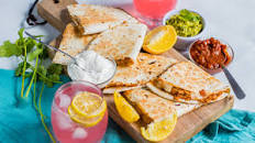 Shredded Chicken Quesadillas