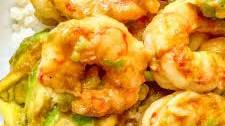 Shrimp Avocado Stirfry Rice Bowl