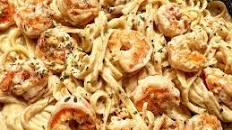 Shrimp Fettuccine Alfredo