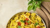 Shrimp Pesto Pasta Salad