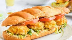 Shrimp Po Boy Sandwich