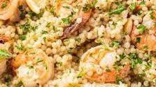 Shrimp Scampi With Israeli Couscous Recipe
