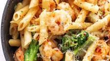 Shrimp and Broccoli Penne