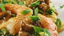 Shrimp with Broccoli in Garlic Sauce