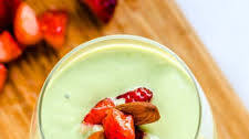 Silken Tofu Matcha Pudding