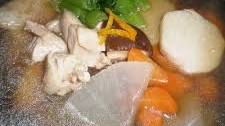 Simple Chicken Ozoni (Mochi Soup) (Kanto Style)