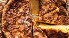 Simple Lemon Sugar Burnt Basque Cheesecake