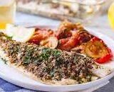 Simple Oven-Baked Sea Bass