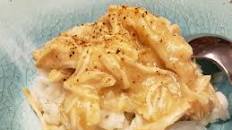 Simple Shredded Chicken in Gravy