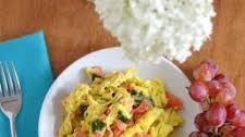 Simple Smoked Salmon Scramble
