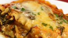 Simple Spinach Lasagna