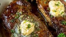 Sirloin Steak with Garlic Butter