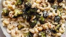 Skillet Ricotta Pasta with Roasted Broccoli