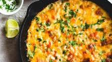 Skillet White Chicken Chili Dip