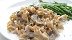 Skinny Whole Wheat Beef Stroganoff