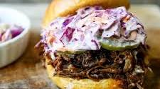 Slow Cooker BBQ Beef Sandwiches