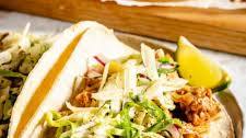 Slow Cooker BBQ Chicken Tacos