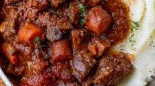 Slow Cooker Beef Bourguignon Recipe