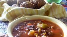 Slow Cooker Beef Vegetable Soup