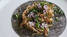 Slow-Cooker Chicken Tomatillo Tacos Recipe