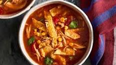 Slow Cooker Chicken Tortilla Soup