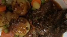 Slow Cooker Cranberry Roast