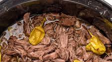 Slow Cooker Italian Pepperoncini Beef