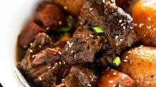 Slow Cooker Korean Short Ribs