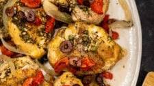 Slow Cooker Mediterranean Chicken