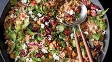 Slow-Cooker Mediterranean Quinoa with Arugula