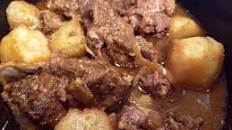 Slow Cooker Neck Bones & Potatoes