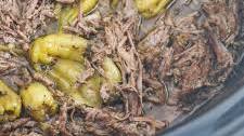 Slow Cooker Pepperoncini Beef aka Drip Beef