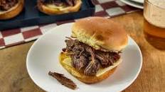 Slow Cooker Philly-Style Shredded Beef Sliders