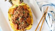 Slow Cooker Pineapple Teriyaki Pork Tenderloin