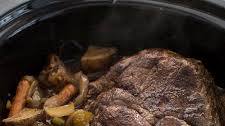 Slow Cooker Pot Roast with Gravy