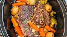 Slow Cooker Pot Roast with Onion Soup Mix