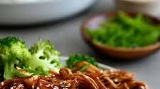 Slow Cooker Pulled Chicken Teriyaki