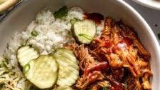 Slow Cooker Pulled Pork Bowls Recipe