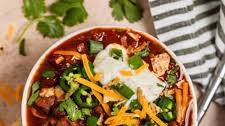 Slow Cooker Shredded Beef Chili