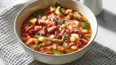 Slow Cooker Vegetarian Minestrone