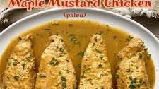 Slow Cooker/Instant Pot Maple Mustard Chicken (Paleo)