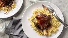 Slow-Roasted Rosemary Garlic Lamb Shanks