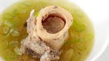 Slow cooker bone marrow soup