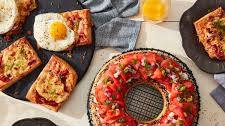 Smoked Salmon “Everything Bagel” Pie